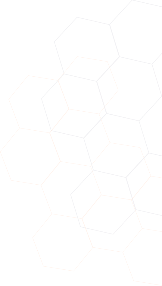 Background image with light hexgonal shape